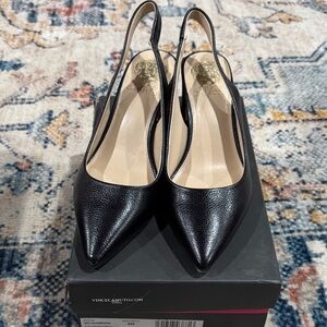 Vince Camuto Black Slingback Heels size 9